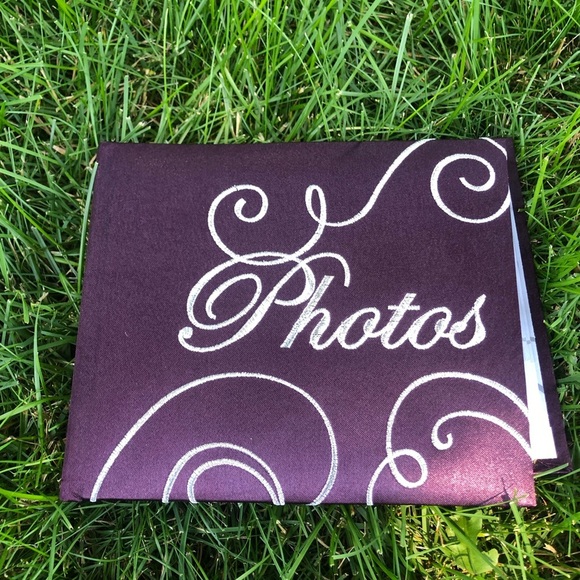 Purple satin photo album - Picture 1 of 4